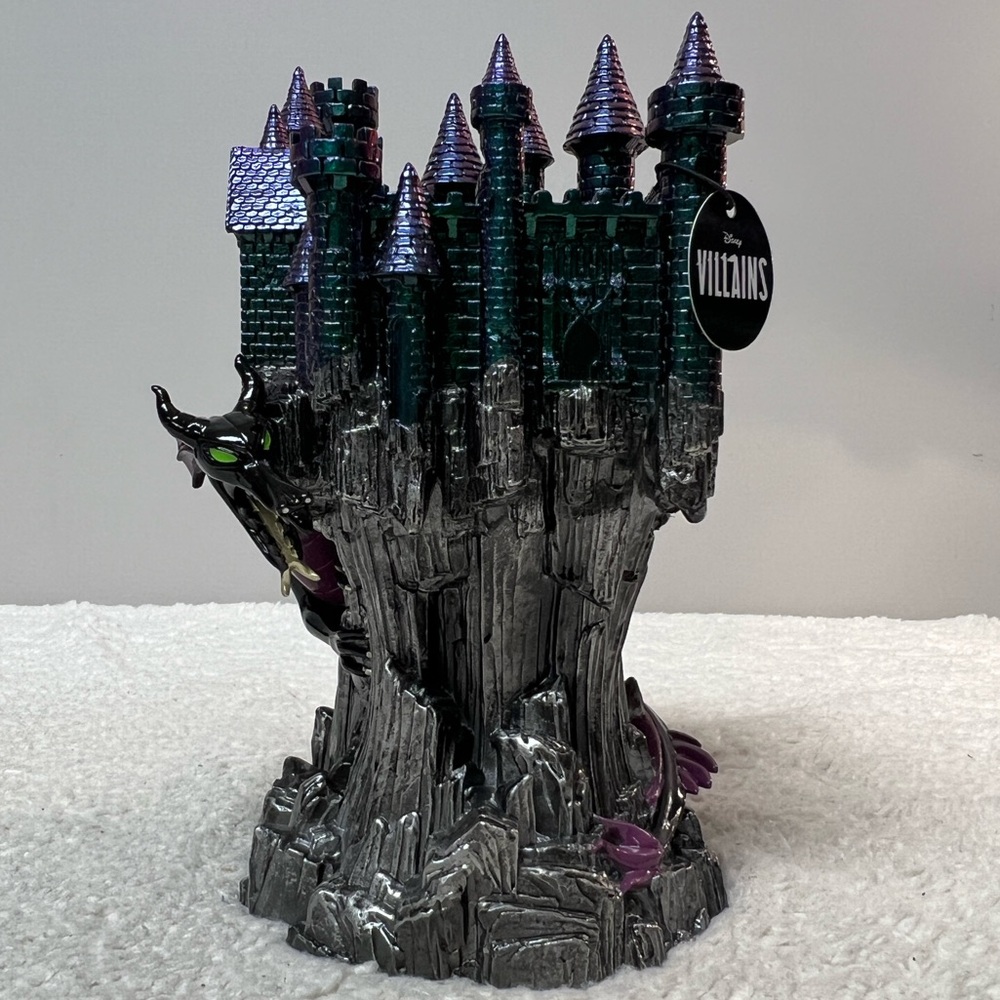 Bath & Body Works Disney Villains Maleficent Purple Dragon Castle Candle Holder - Picture 5 of 12